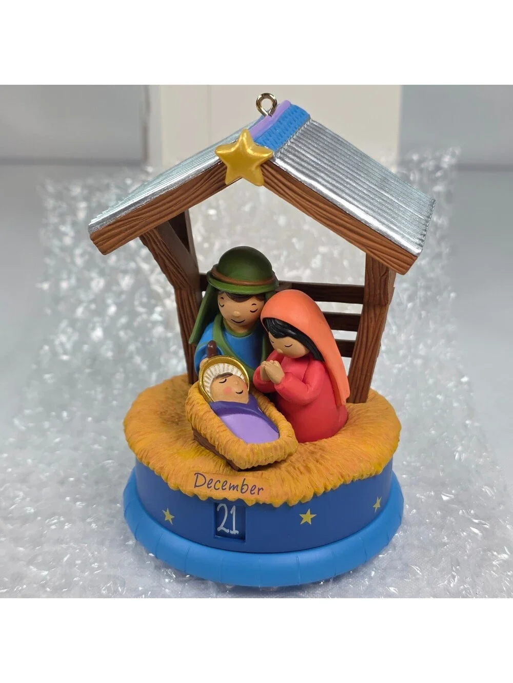 Hallmark Keepsake 2011 The Story of Christmas Advent Countdown Ornament Tested